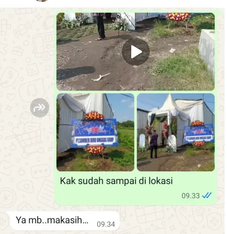 Pengiriman Karangan Bunga Lugurejo Butuh